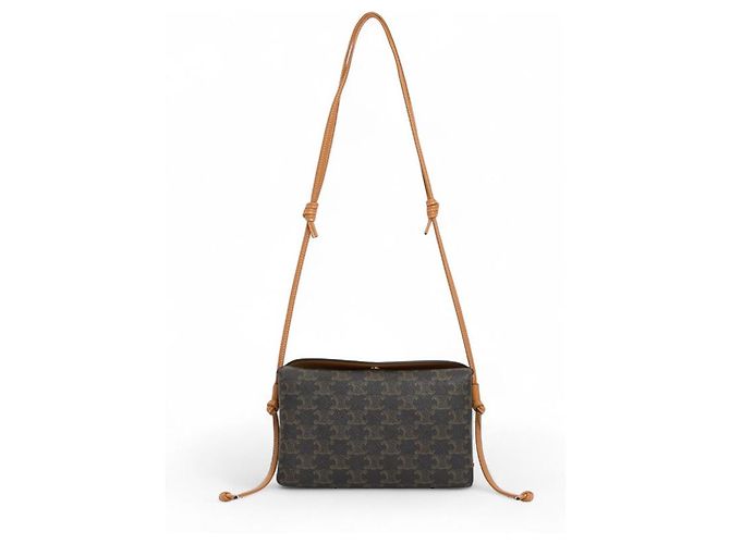 Céline Borsa a tracolla Trio Flap da donna - vista 7