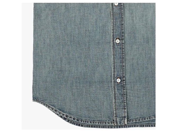Miu Miu Camicia in denim chambray da donna - vista 8