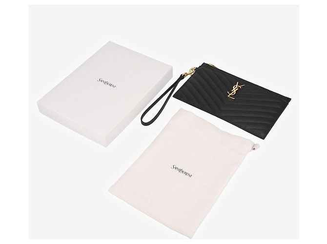 Autre Marque Borsa a pochette Large Cassandra Monogram Matelassé Gold - vista 9
