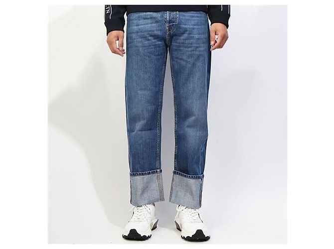 Valentino Denimhose mit Umschlag - Ansicht 2