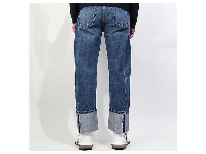 Valentino Denimhose mit Umschlag - Ansicht 4