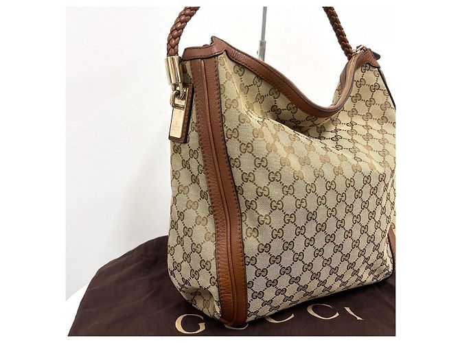 Gucci Borsa a spalla in jacquard GG - vista 7