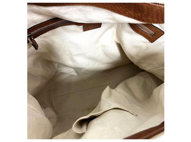 Gucci Borsa a spalla in jacquard GG - vista 9