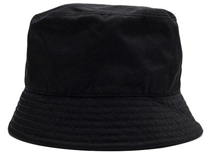 Cappello a secchiello Prada Re-Nylon Nero - vue 5