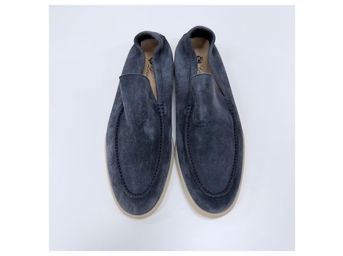 Loro Piana Mocassini in camoscio Summerwalk - vista 6