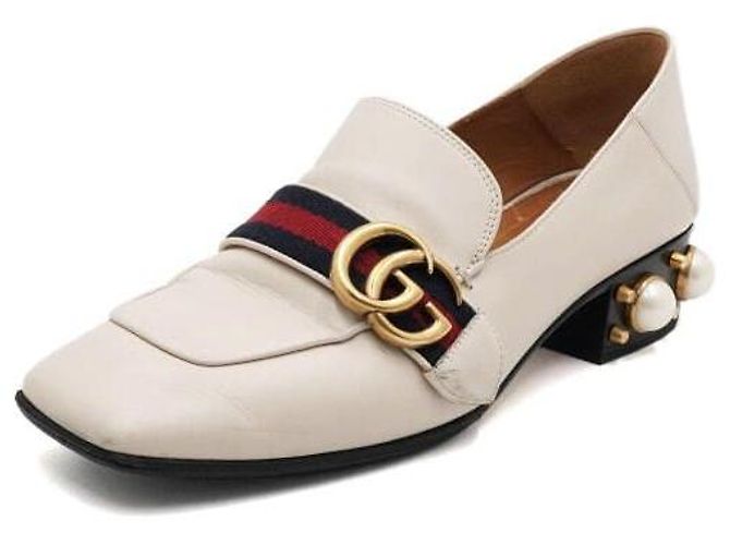 Gucci Mocassini con perle da donna - vista 2