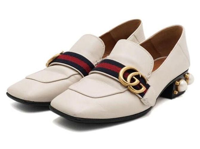 Gucci Mocassini con perle da donna - vista 3