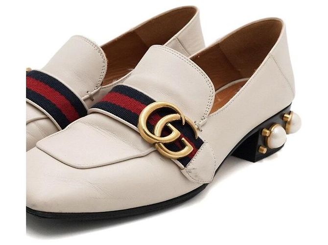 Gucci Mocassini con perle da donna - vista 6