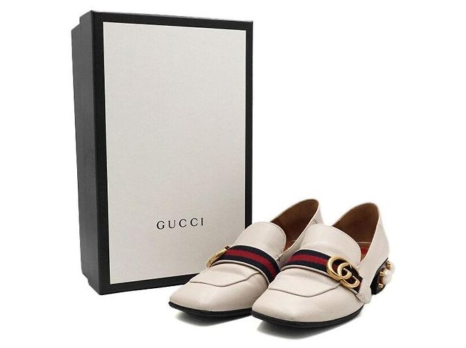 Gucci Mocassini con perle da donna - vista 9