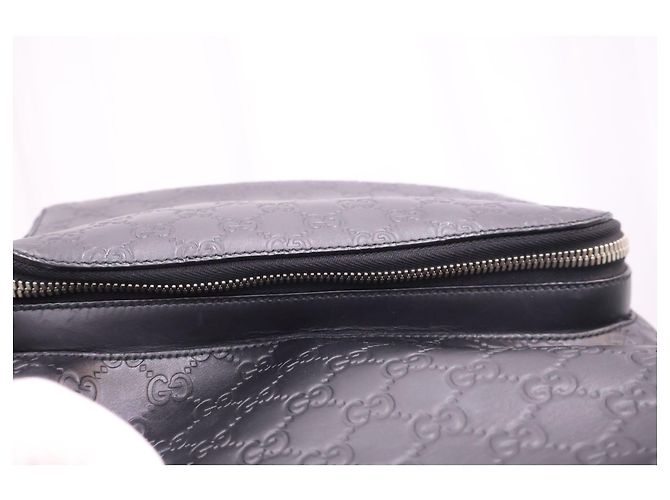 Gucci Signature Leder-Rucksack - Ansicht 9