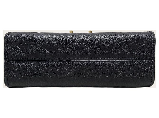 Louis Vuitton Borsa a spalla con catena Saint Sulpice BB Monogram Empreinte Nero - vista 6