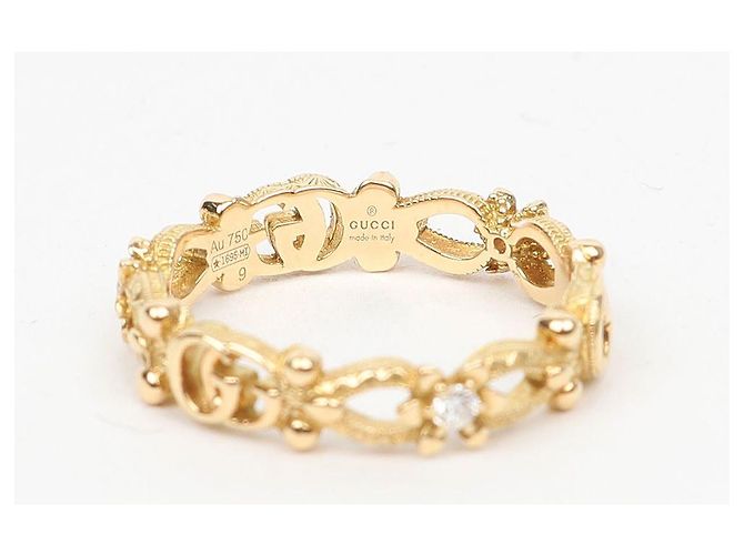 Gucci Anello Flora Gold da donna - vista 4
