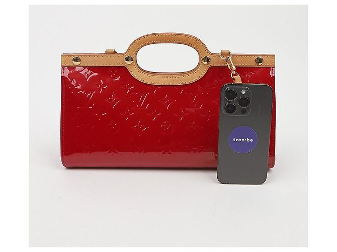 Borsa Tote a Spalla Louis Vuitton Marrone Vernice - vista 16