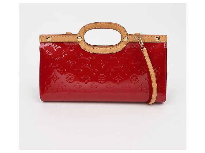 Borsa Tote a Spalla Louis Vuitton Marrone Vernice - vista 2