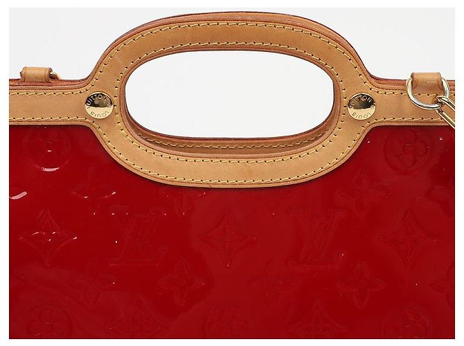 Borsa Tote a Spalla Louis Vuitton Marrone Vernice - vista 3