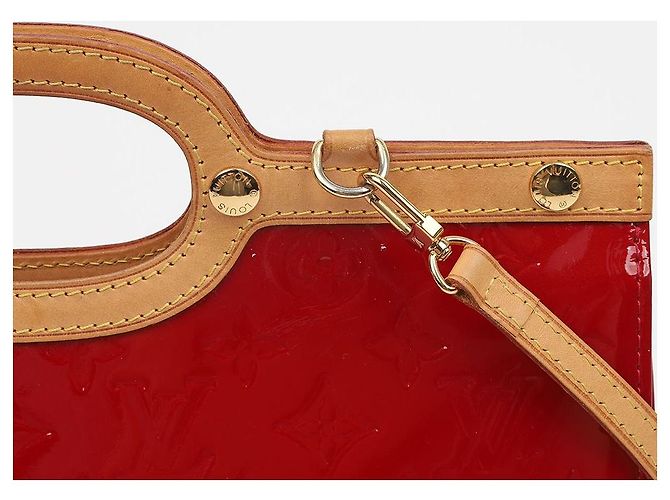 Borsa Tote a Spalla Louis Vuitton Marrone Vernice - vista 4