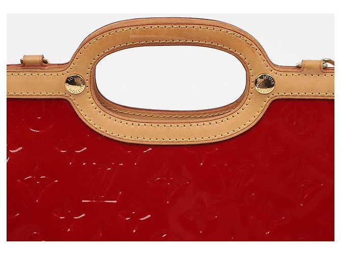 Borsa Tote a Spalla Louis Vuitton Marrone Vernice - vista 6