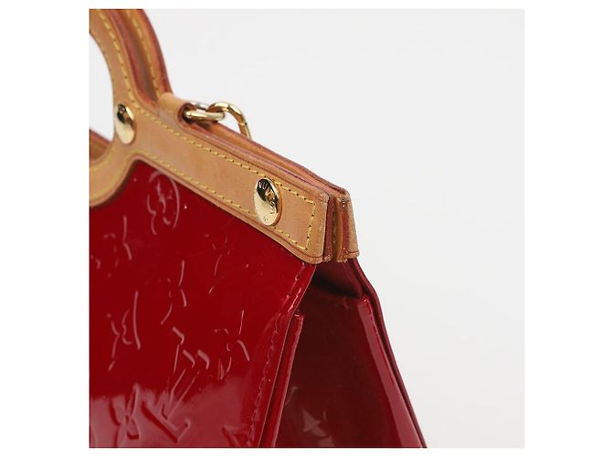 Borsa Tote a Spalla Louis Vuitton Marrone Vernice - vista 9