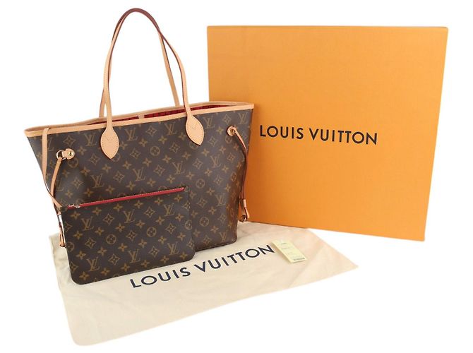 Louis Vuitton Sac à épaule pochette Neverfull MM - vue 8