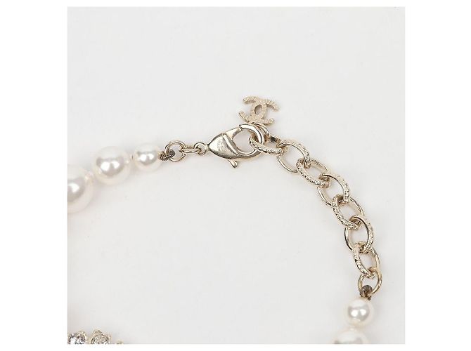 Bracciale Chanel CC in perle - vista 5