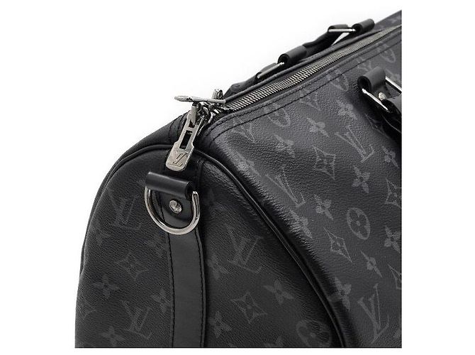 Louis Vuitton Monogram Eclipse Keepall Bandoulière Tote Bag und Schultertasche - Ansicht 8