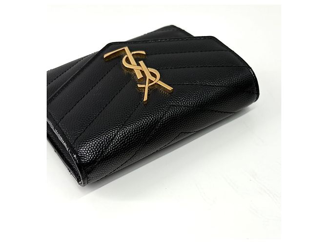 Autre Marque Cartera Matelassé Black - vista 11