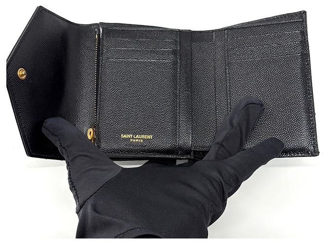 Autre Marque Cartera Matelassé Black - vista 13