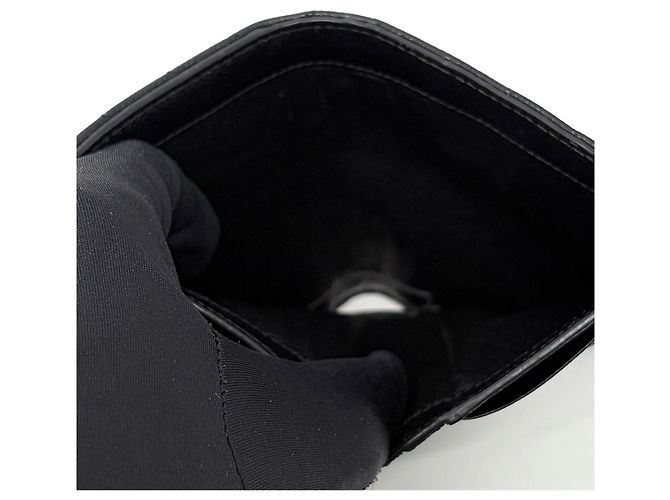 Autre Marque Cartera Matelassé Black - vista 14