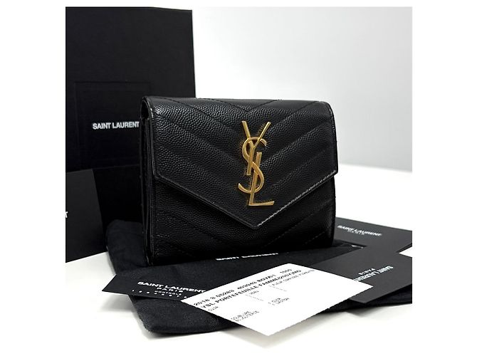 Autre Marque Cartera Matelassé Black - vista 2