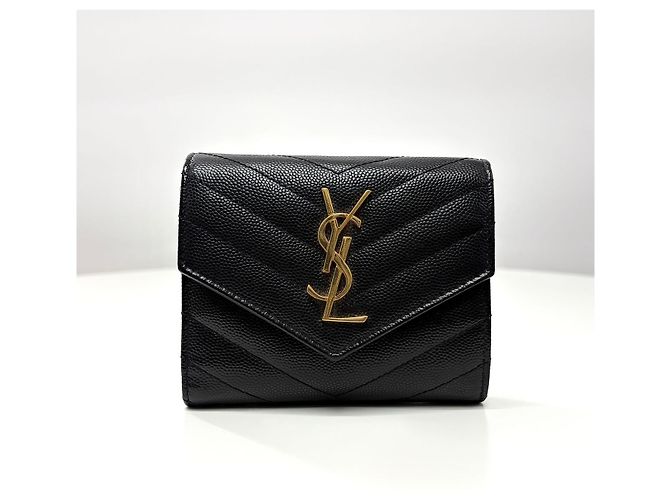 Autre Marque Cartera Matelassé Black - vista 4