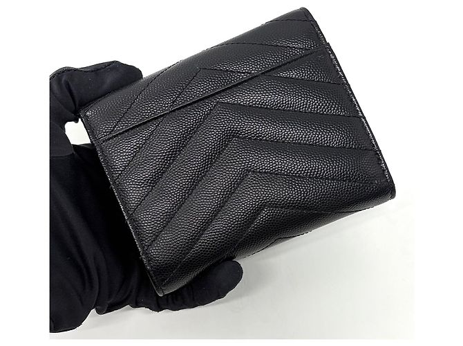 Autre Marque Cartera Matelassé Black - vista 6