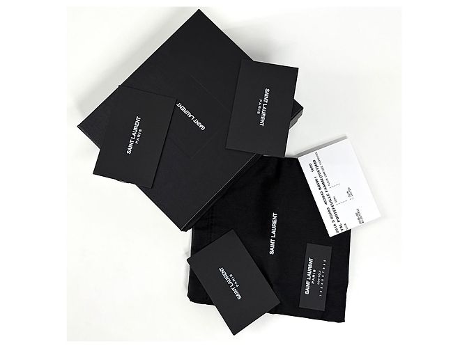 Autre Marque Cartera Matelassé Black - vista 7