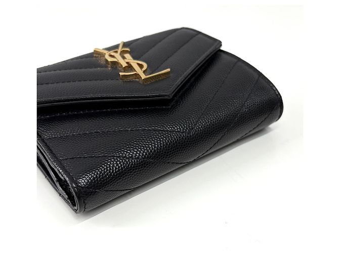 Autre Marque Cartera Matelassé Black - vista 9