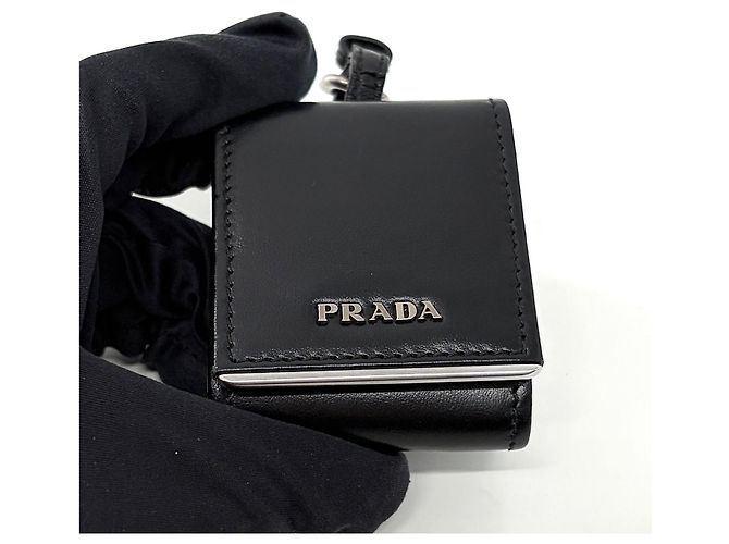 Prada Borsa a Spalla Diagram Chain Nera - vista 10