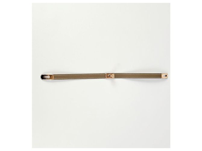 Bracciale Hermès Double Tour Etoupe - vista 8