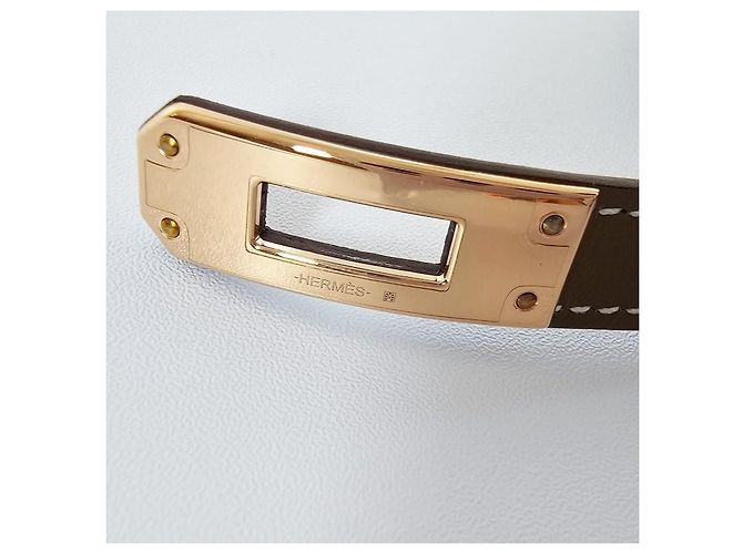 Bracciale Hermès Double Tour Etoupe - vista 9