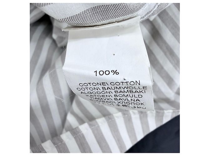 Brunello Cucinelli Camicia a maniche lunghe in cotone a righe - vista 6