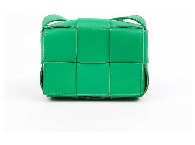 Bottega Veneta Candy Cassette Mini Crossbody Green - vista 2