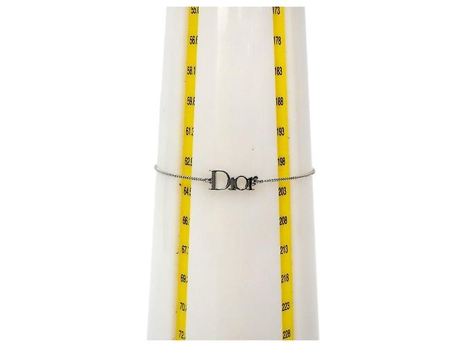 Dior Bracelete Horizontal de Prata - vista 5