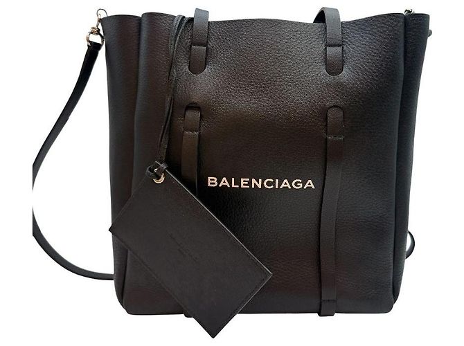 Balenciaga Borsa a tracolla Everyday XS Nera - vista 8