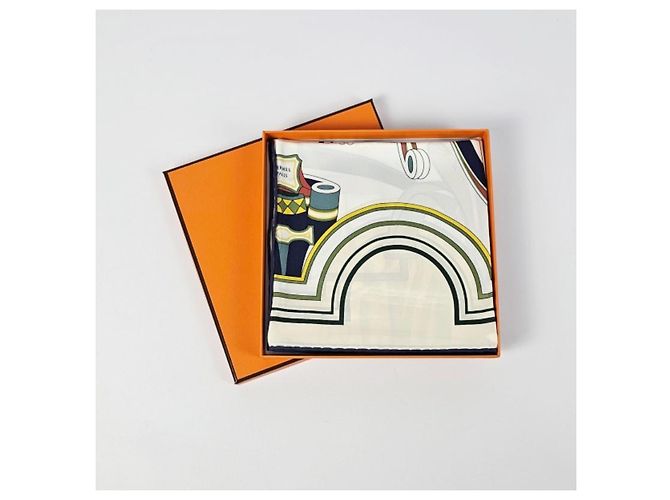 Hermès Carré in seta da donna Phaeton Wheels - vista 14
