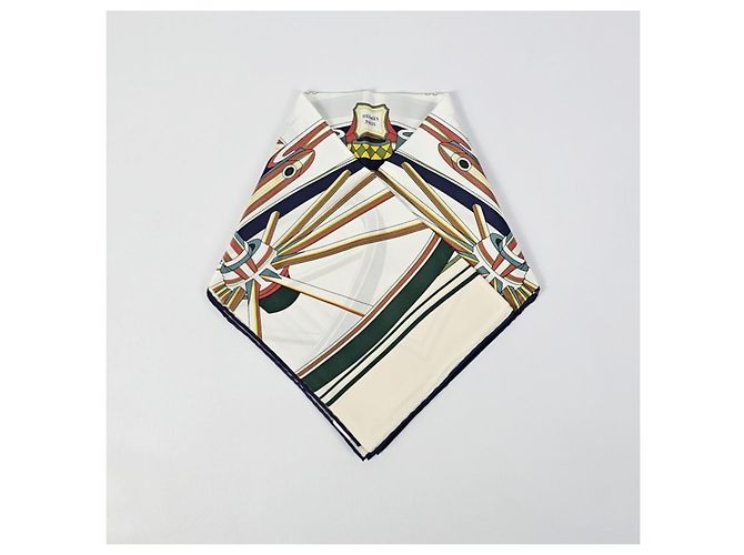 Hermès Carré in seta da donna Phaeton Wheels - vista 5