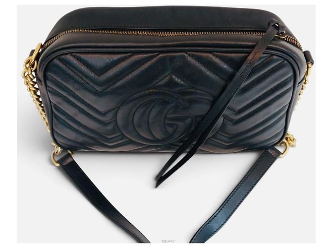 Gucci Borsa a tracolla GG Marmont Matelassé - vista 2