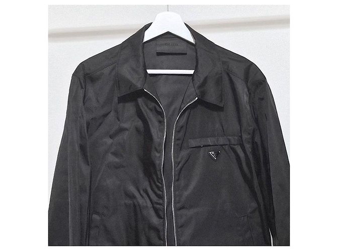 Prada Giacca Bomber in Re-Nylon - vista 4