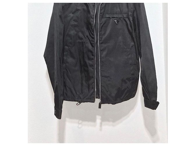 Prada Giacca Bomber in Re-Nylon - vista 5