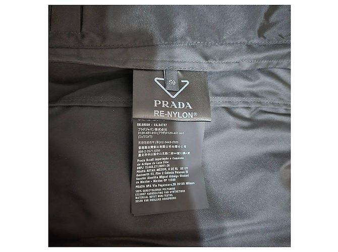 Prada Giacca Bomber in Re-Nylon - vista 6