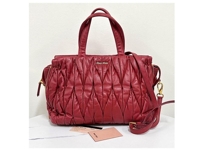 Miu Miu Borsa Tote matelassé Borsa a tracolla - vista 3