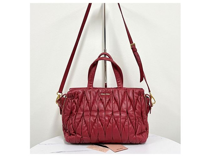 Miu Miu Borsa Tote matelassé Borsa a tracolla - vista 4