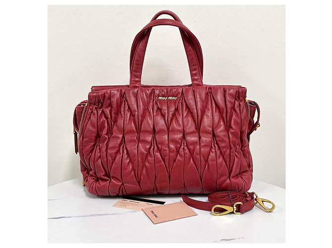 Miu Miu Borsa Tote matelassé Borsa a tracolla - vista 5