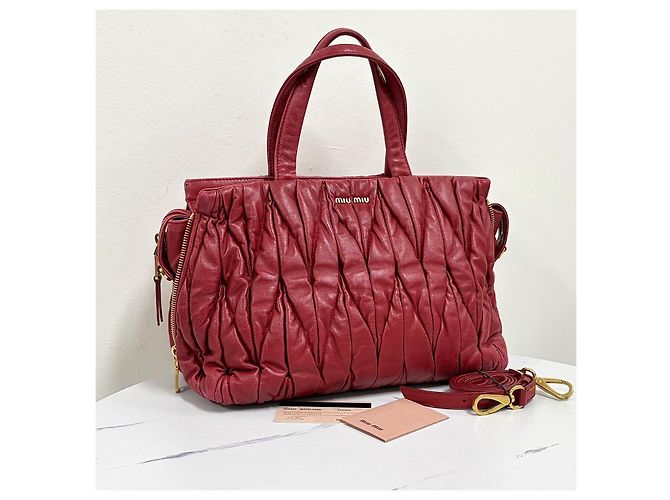 Miu Miu Borsa Tote matelassé Borsa a tracolla - vista 6